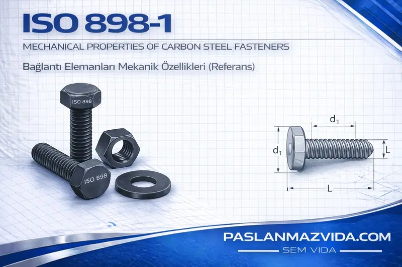 ISO-898-1 standardına karşılık &uuml;r&uuml;n g&ouml;rseli